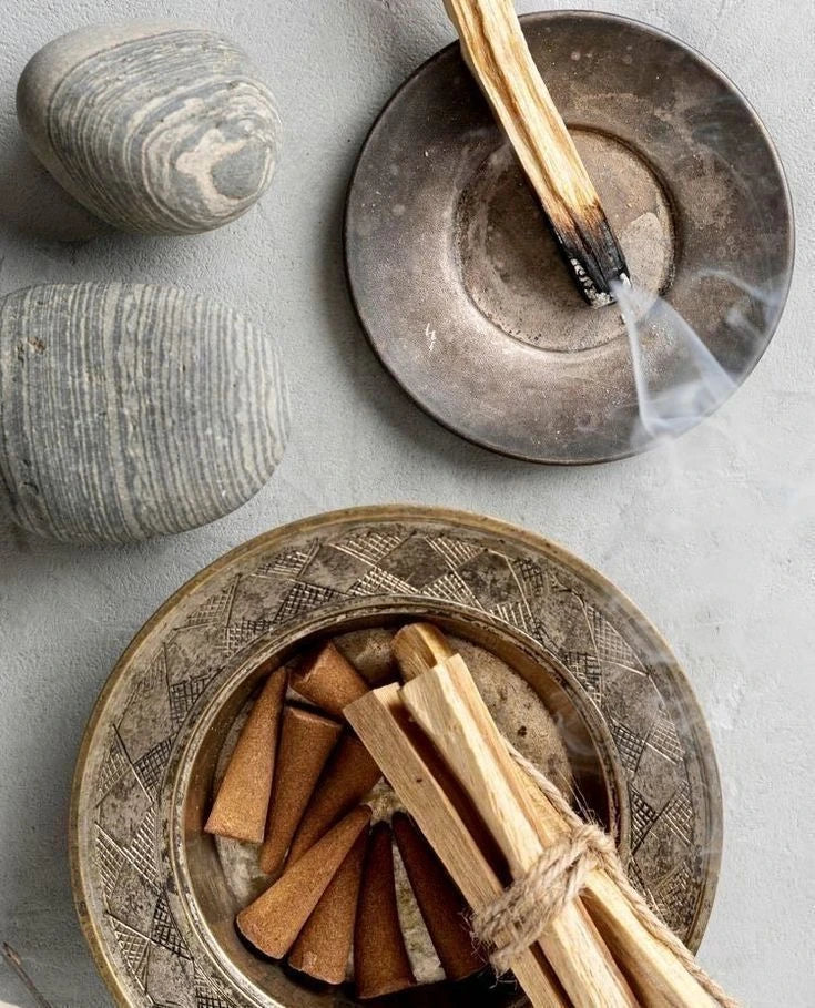 Palos de árbol verde de palo santo 25 g