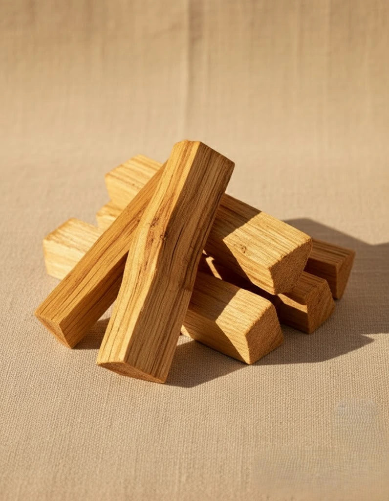 Palos de árbol verde de palo santo 25 g