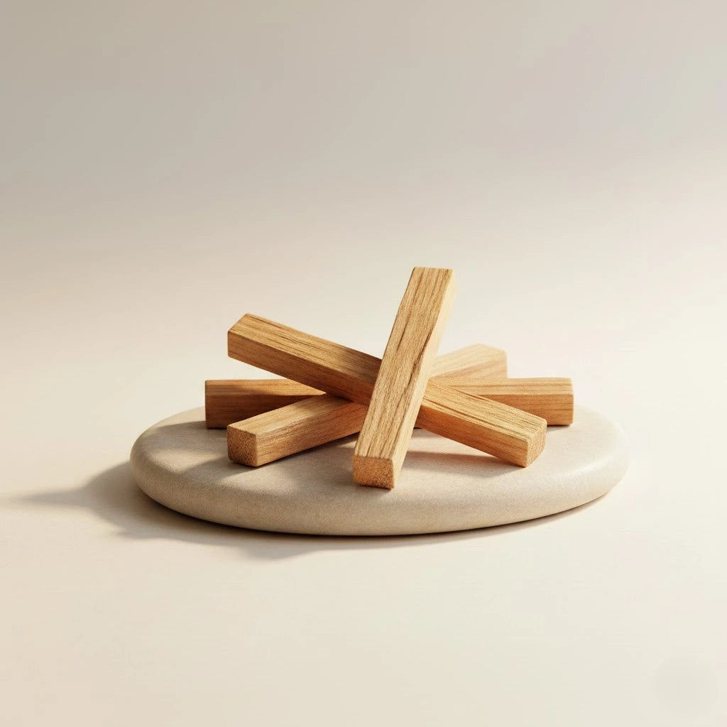 Palos de árbol verde de palo santo 25 g